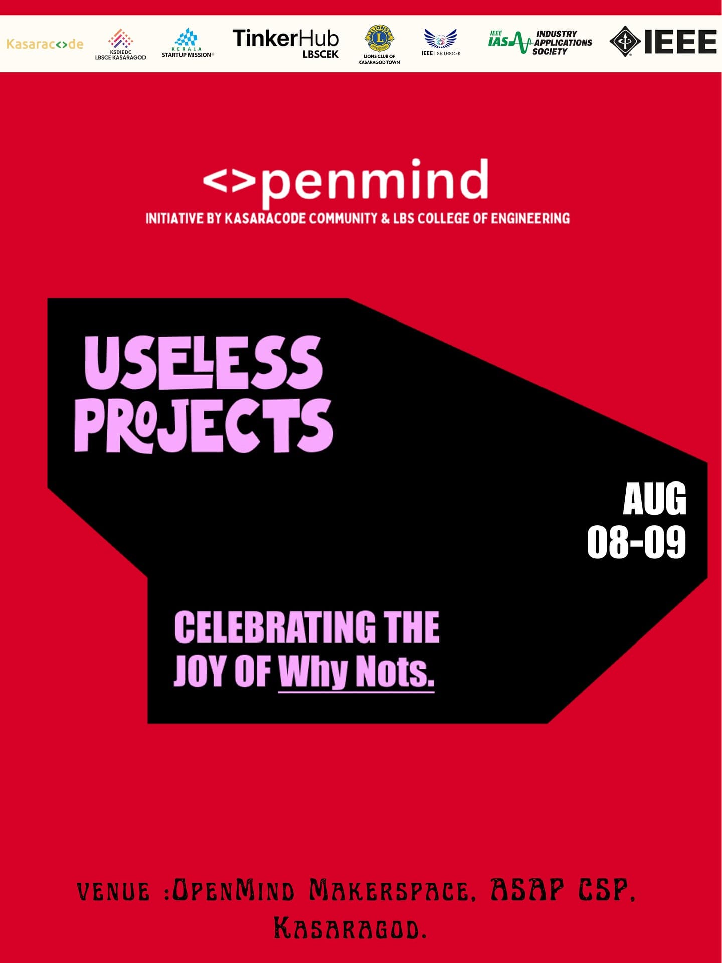 Useless Projects - Tinkerhub Hackathon